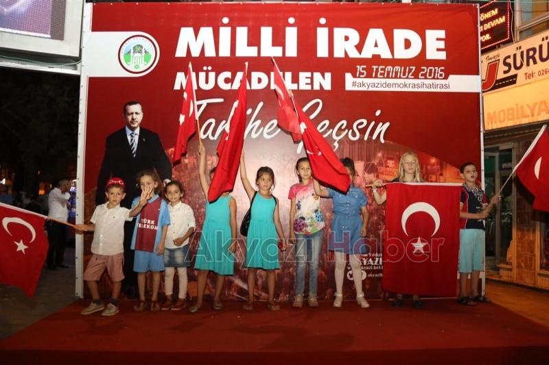 AKYAZI MİLLİ İRADE VE DEMOKRASİ NÖBETİNE KALDIĞI YERDEN DEVAM 