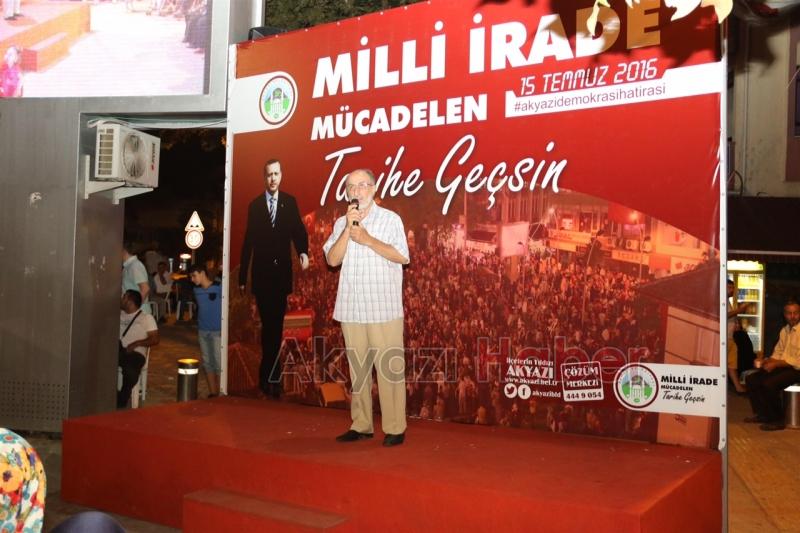 AKYAZI MİLLİ İRADE VE DEMOKRASİ NÖBETİNE KALDIĞI YERDEN DEVAM 