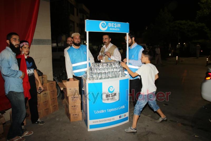 AKYAZI MİLLİ İRADE VE DEMOKRASİ NÖBETİNE KALDIĞI YERDEN DEVAM 