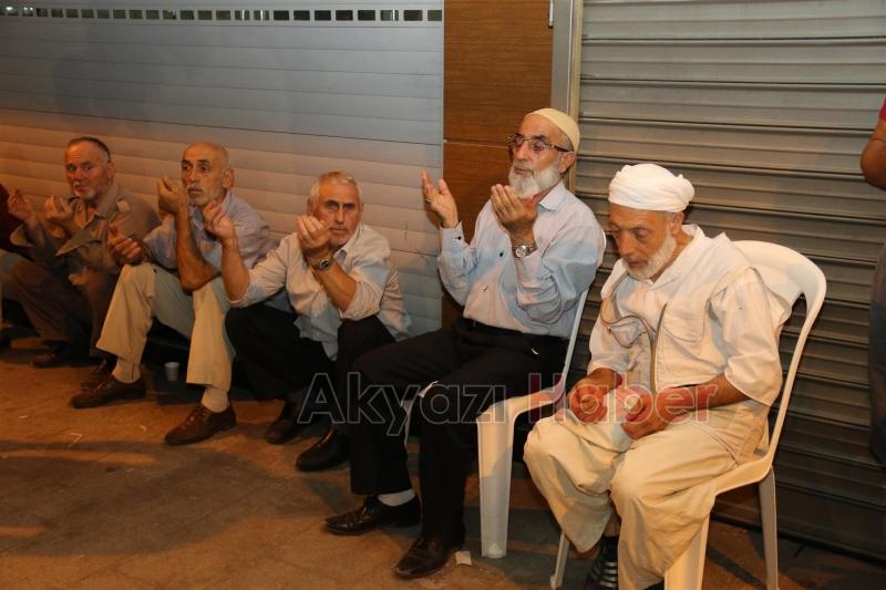 AKYAZI MİLLİ İRADE VE DEMOKRASİ NÖBETİNE KALDIĞI YERDEN DEVAM 