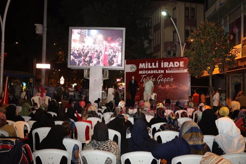 AKYAZI MİLLİ İRADE VE DEMOKRASİ NÖBETİNE KALDIĞI YERDEN DEVAM 