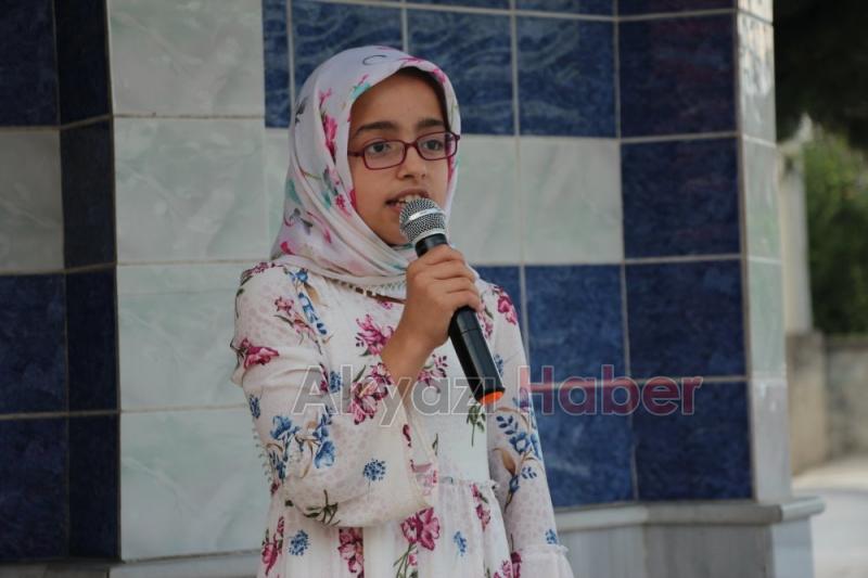 Akyazı Miraç Cami tarafından şehitler için Kuran okutuldu