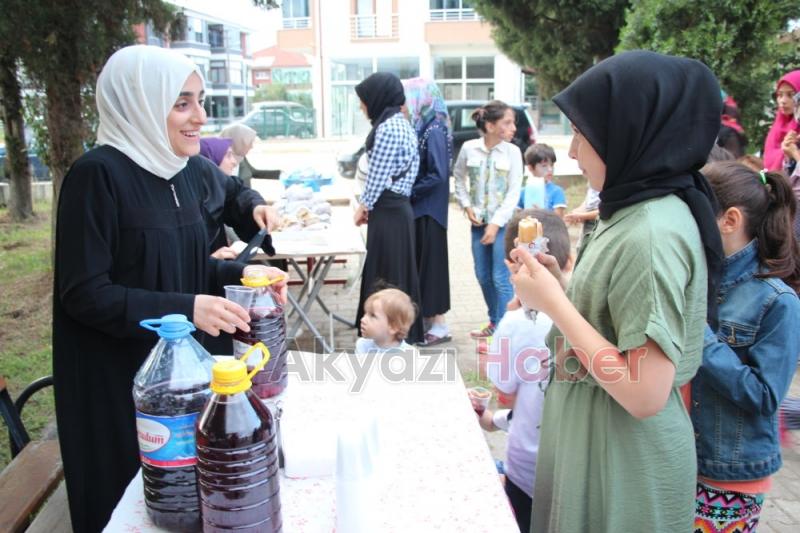 Akyazı Miraç Cami tarafından şehitler için Kuran okutuldu