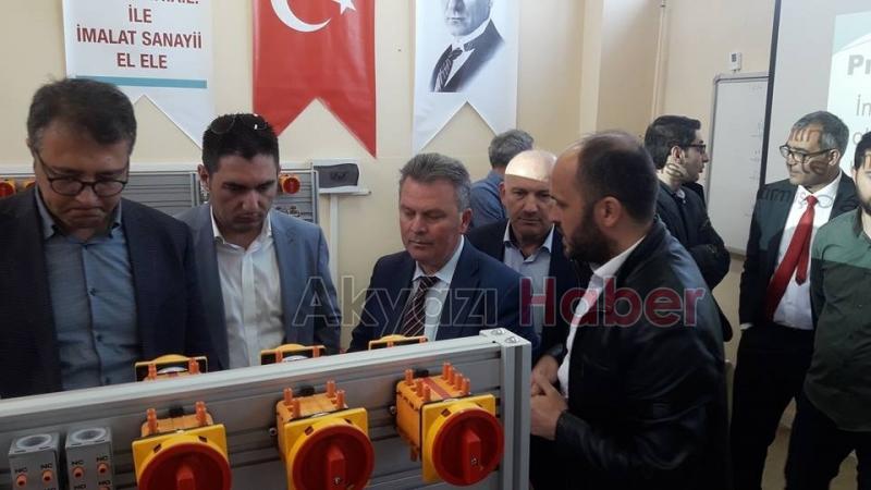 Akyazı MTALde Otomasyon ve Kaynak Simülasyonu Labotatuvarı Törenle açıldı