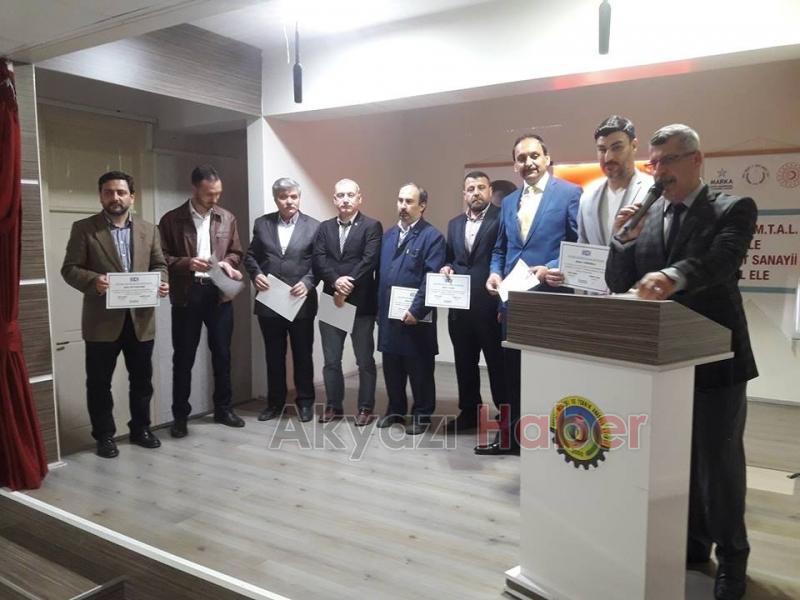 Akyazı MTALde Otomasyon ve Kaynak Simülasyonu Labotatuvarı Törenle açıldı