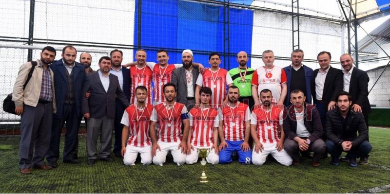 Akyazı Müftülüğü Futbol Takımı 2 nci Şampiyonluğuna Ulaştı