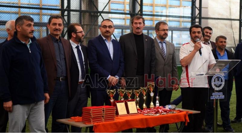 Akyazı Müftülüğü Futbol Takımı 2 nci Şampiyonluğuna Ulaştı