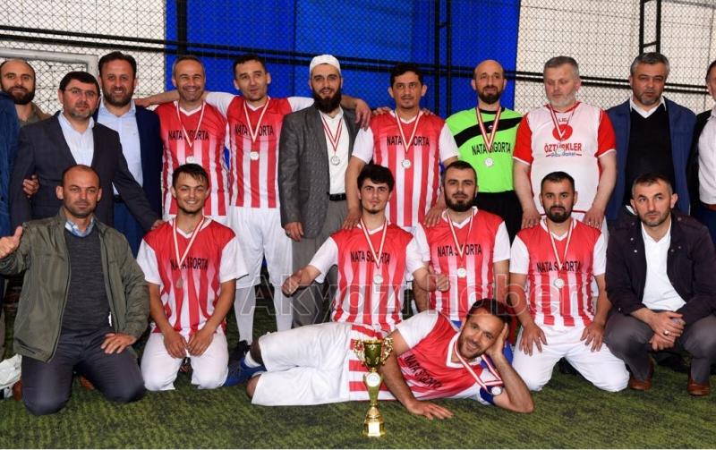 Akyazı Müftülüğü Futbol Takımı 2 nci Şampiyonluğuna Ulaştı