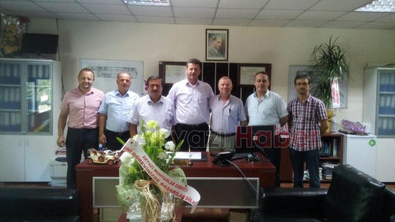 Akyazı Muhtarlar Derneği Başkanı Bekir Durmuşdan Soykana Ziyaret