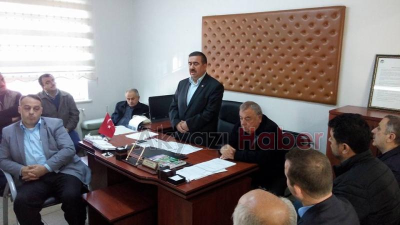 Akyazı Muhtarlar Derneği Yeni Dernek Binasında İlk Toplantısını Yaptı