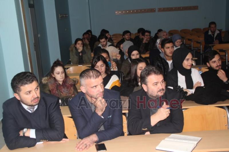 Akyazı MYO da  İç Mekan Tasarımı nda Erişilebilirlik  Söyleşisi yapıldı