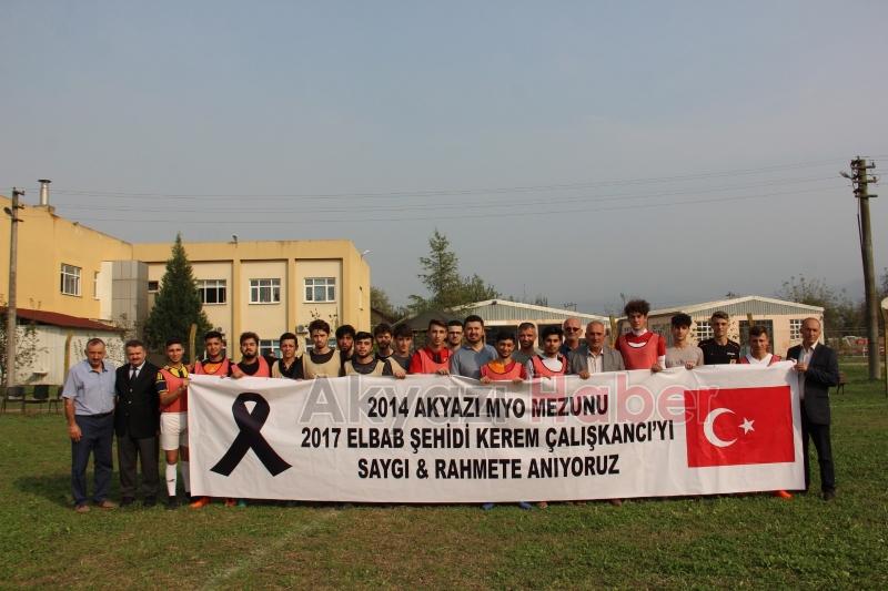 AKYAZI MYO ŞEHİDİNİ UNUTMADI 