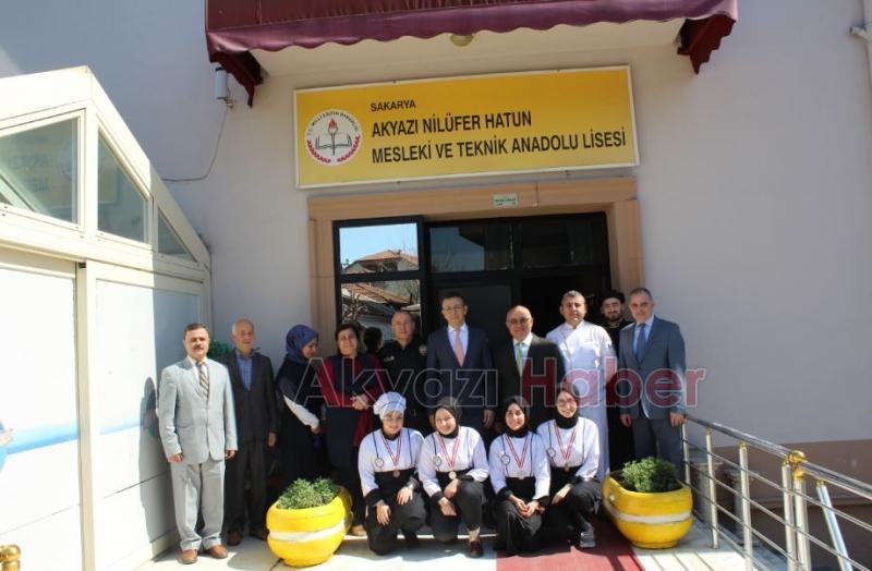 AKYAZI NİLÜFER HATUN MTAL GASTRONOMİ ŞEHRİ BOLU DAN MADALYALAR İLE DÖNDÜ