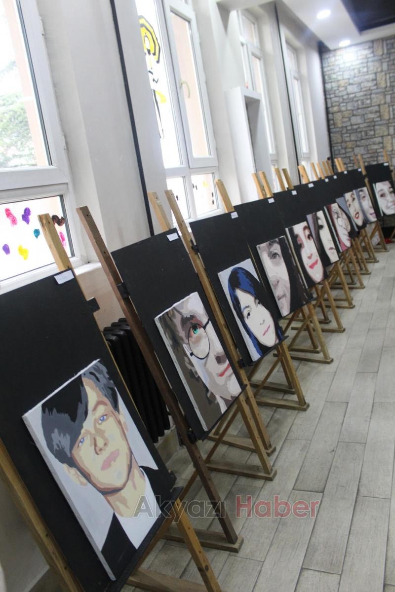 AKYAZI NİLÜFER HATUN MTALDE SANATIN GENÇ YÜZLERİ SERGİSİ