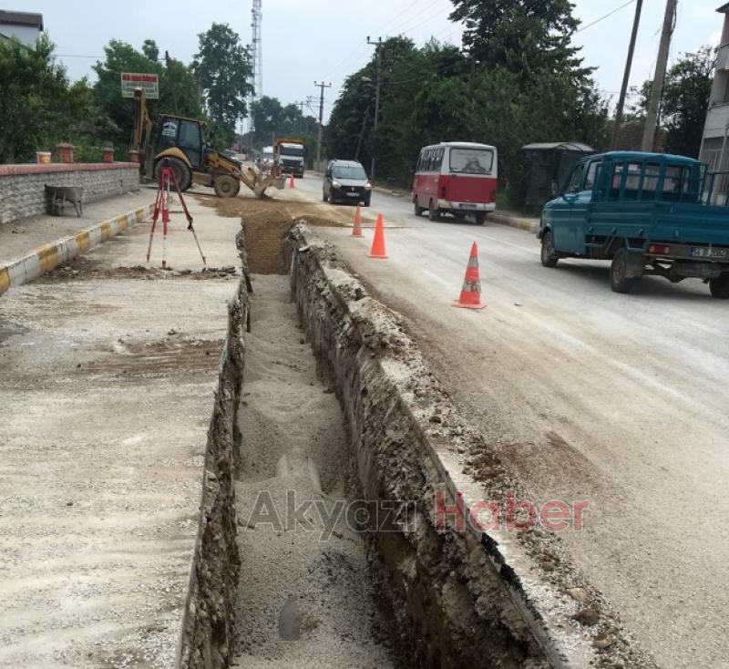 Akyazı'nın Altyapısına 20 Milyonluk Yatırım