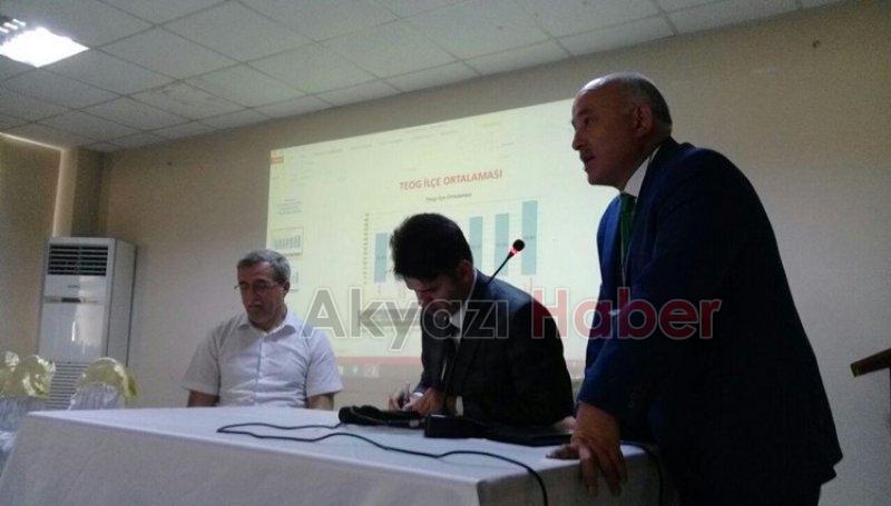 Akyazı nın Eğitim Değerlendirilmesi Yapıldı