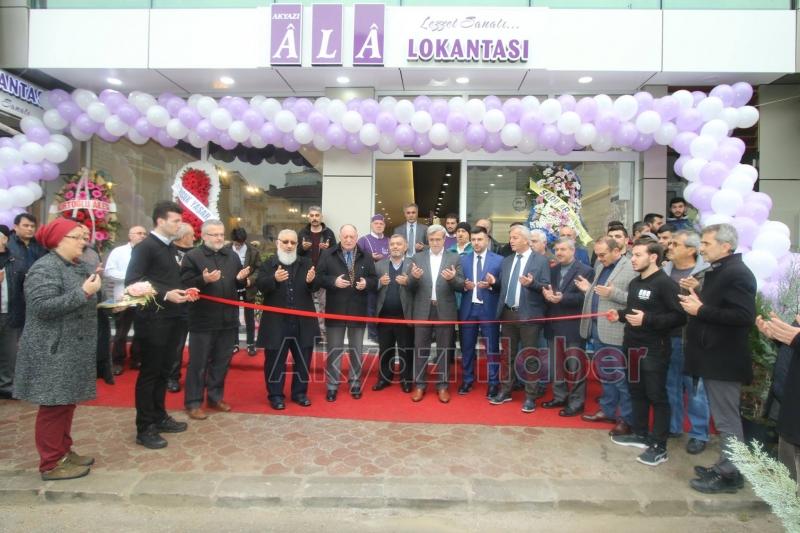 Akyazı'nın yeni lezzet adresi Ala Lokantası törenle hizmete açıldı