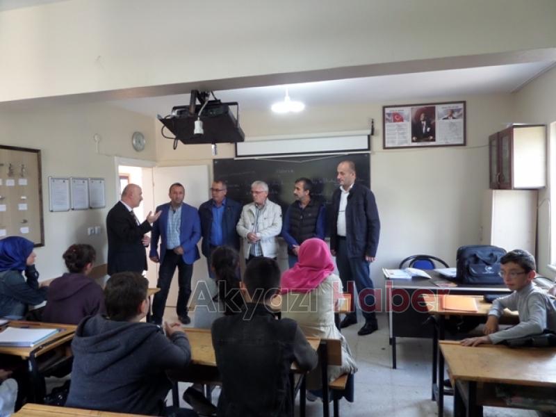 AKYAZI ODA BAŞKANLARINDAN MESLEKİ EĞİTİM MERKEZİNE ZİYARET