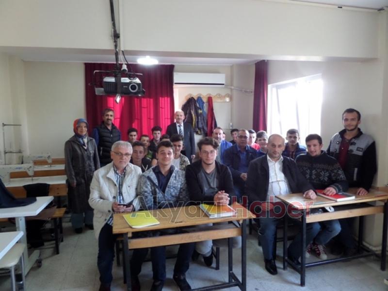 AKYAZI ODA BAŞKANLARINDAN MESLEKİ EĞİTİM MERKEZİNE ZİYARET