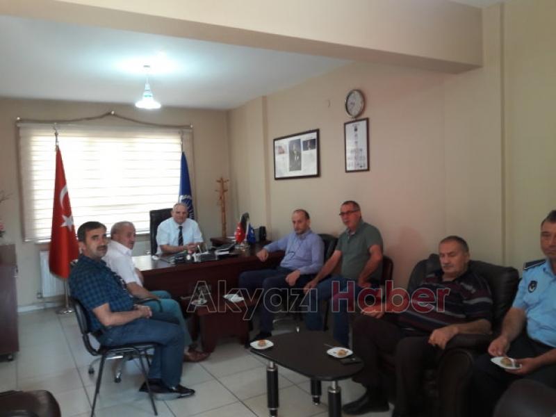 Akyazı Oda Başkanlarından Zabıta Haftası Ziyareti