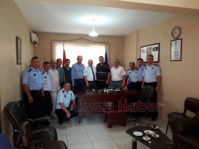 Akyazı Oda Başkanlarından Zabıta Haftası Ziyareti