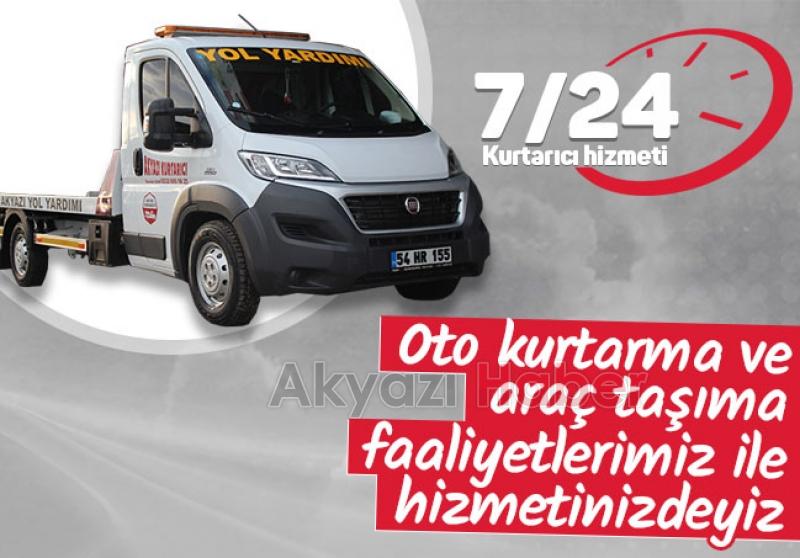  Akyazı Oto Kurtarıcıyla Çaresiz Değilsiniz
