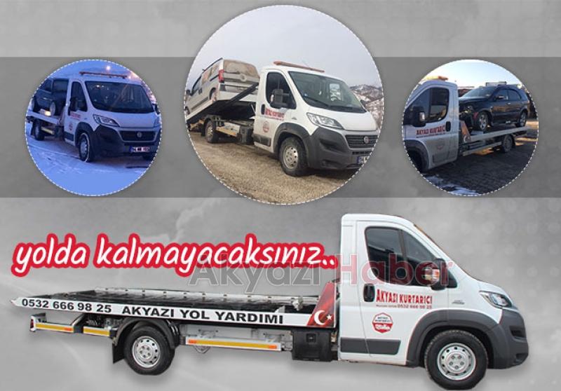  Akyazı Oto Kurtarıcıyla Çaresiz Değilsiniz
