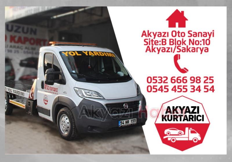  Akyazı Oto Kurtarıcıyla Çaresiz Değilsiniz
