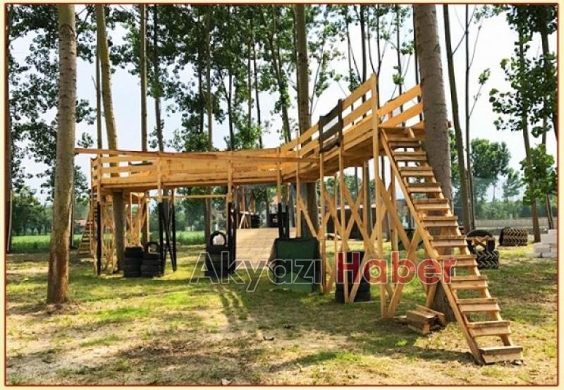 Akyazı Paintball Arena'nın Yeni Yerinde Gece Oyunları Başlamıştır