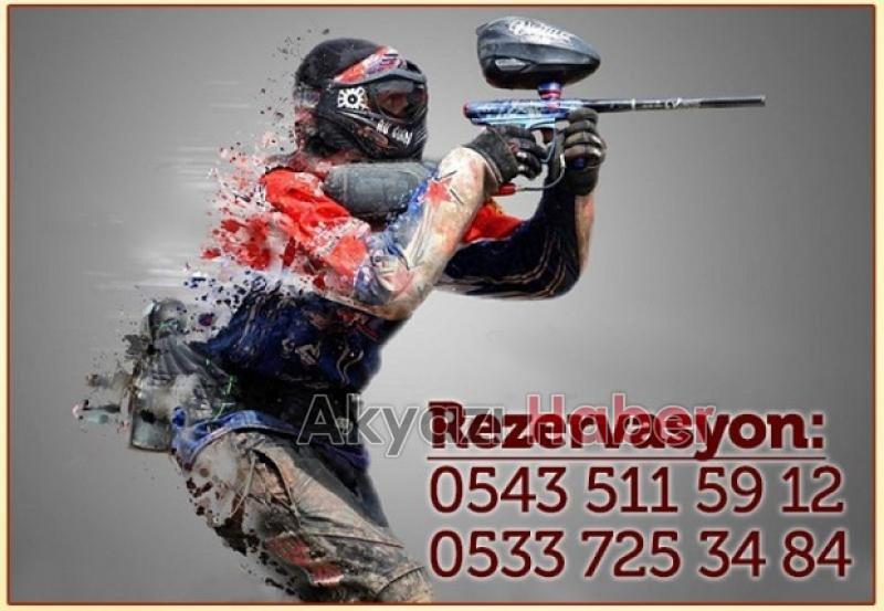 Akyazı Paintball Arena'nın Yeni Yerinde Gece Oyunları Başlamıştır