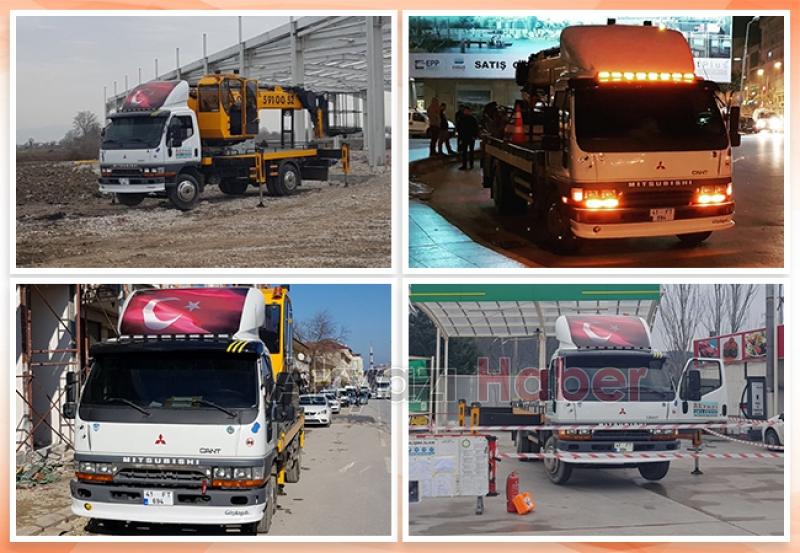 Akyazı Platform Vinç Hizmetinizde 