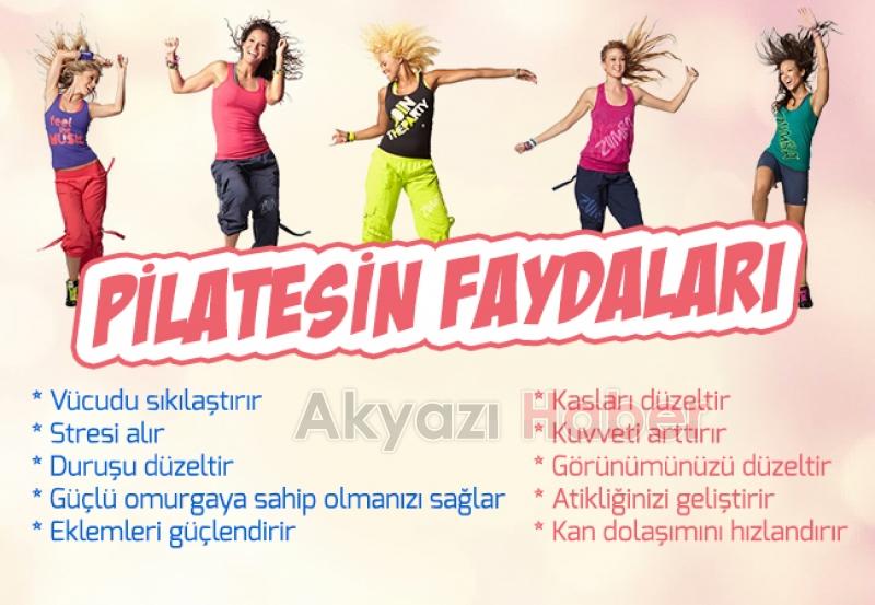 Akyazı Power Pilates ve Zumba Salonu Hizmetinizde