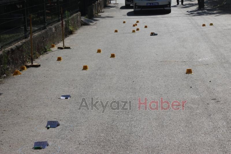Akyazıda silahlı Çatışma meydana geldi