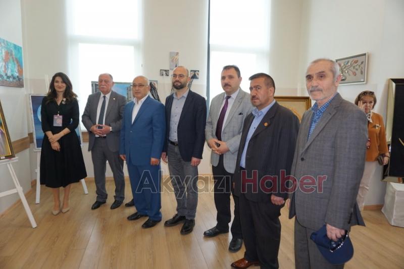 Akyazı SAMEKte yılsonu sergi gerçekleştirildi
