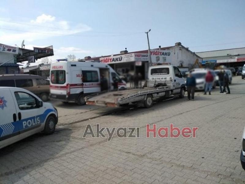 Akyazı Sanayi Sitesinde Kavga 