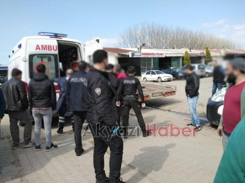 Akyazı Sanayi Sitesinde Kavga 