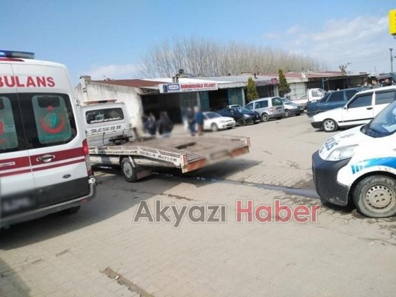 Akyazı Sanayi Sitesinde Kavga 