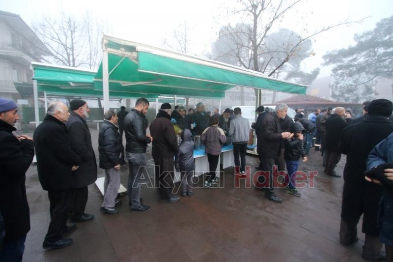 AKYAZI SARIKAMIŞ ŞEHİTLERİ ANISINA AKSARTEPE ZİRVESİNE YÜRÜDÜ