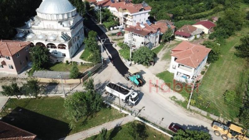 Akyazı Şerefiyede yollar daha güzel