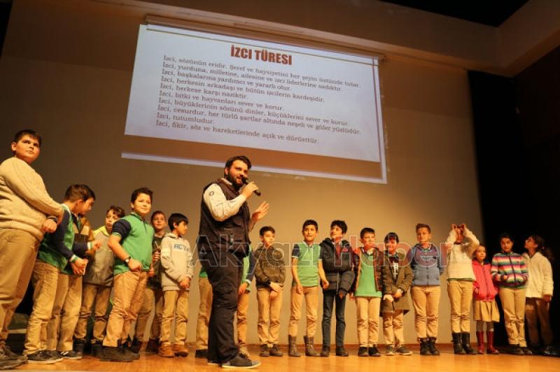 Akyazı SGM de minikler Lider İzcilerle tanıştı