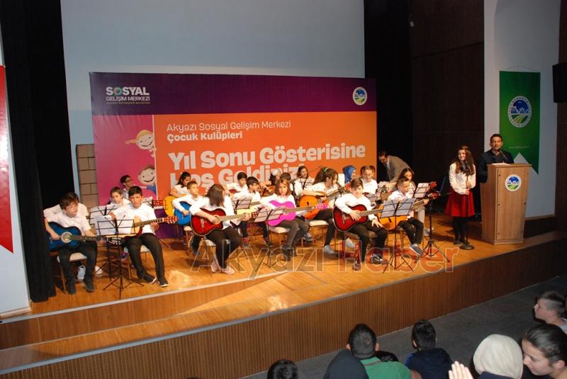 Akyazı SGM de yılsonu heyecanı