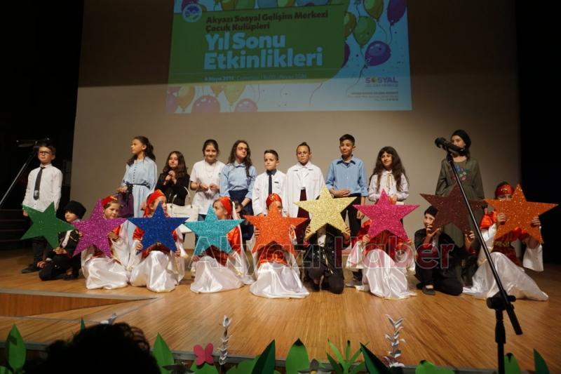 Akyazı SGMde yıl sonu etkinliği düzenlendi