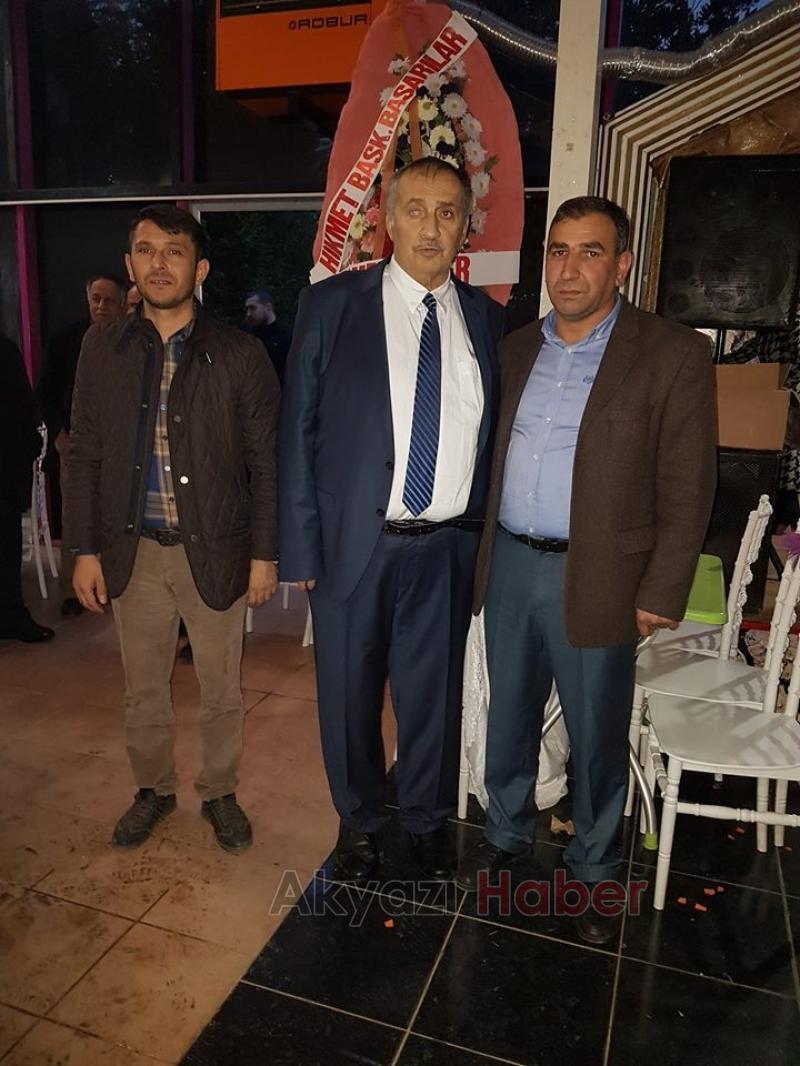 AKYAZI ŞOFÖR ESNAFI HİKMET ÖZGÜR’LE DEVAM DEDİ