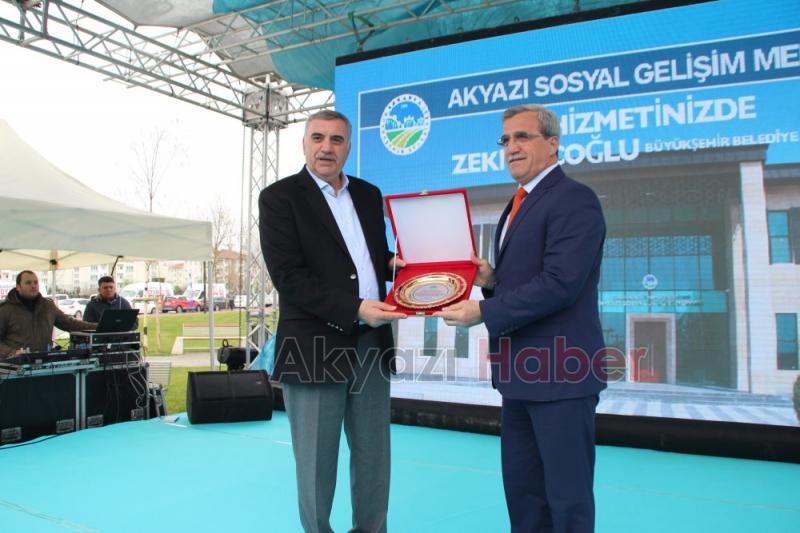 Akyazı Sosyal Gelişim Merkezi Törenle Açıldı