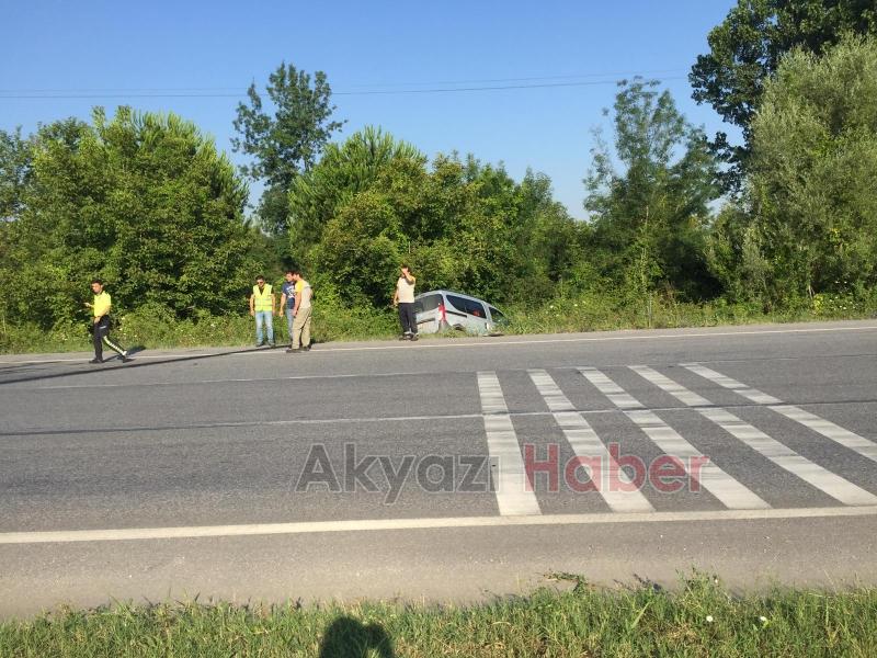 Akyazı TEM Kavşağı Sabah saatleri Büyük korku yaşadılar