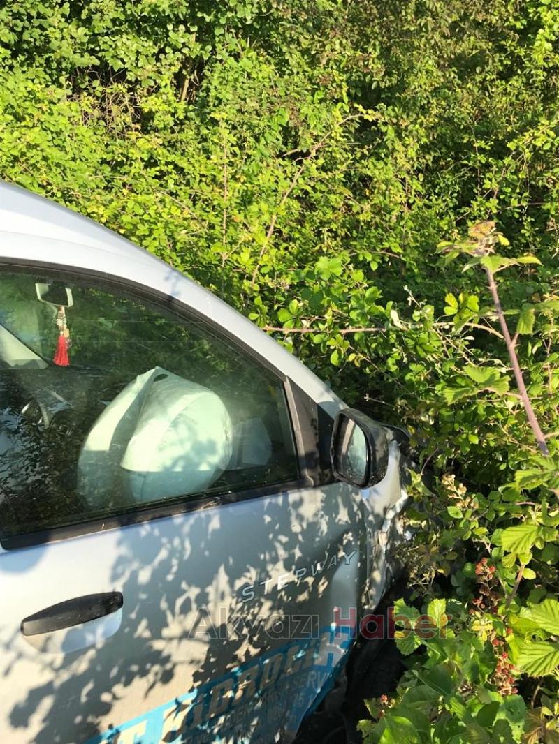 Akyazı TEM Kavşağı Sabah saatleri Büyük korku yaşadılar