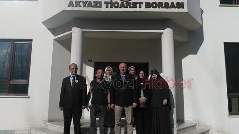 Akyazı Ticaret Borsasına Okulların Teşekkür Ziyaretleri Devam Ediyor