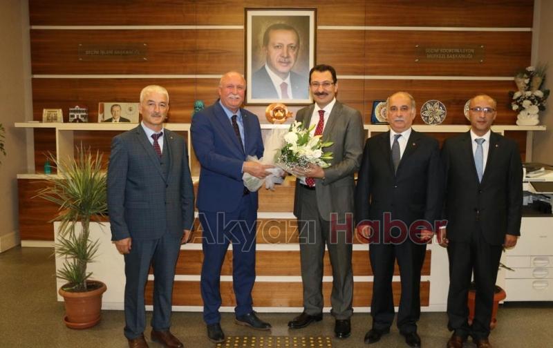 AKYAZI TİCARET BORSASINDAN ANKARA ZİYARETLERİ