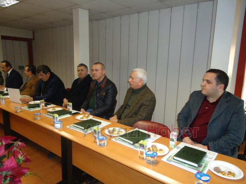 AKYAZI TİCARET VE SANAYİ ODASI MECLİSİ YILIN İLK TOPLANTISINI YAPTI