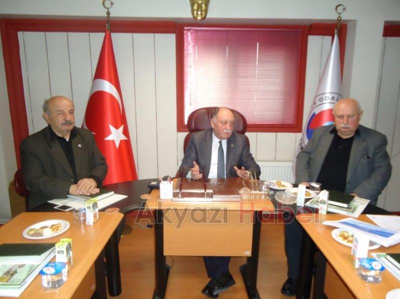 AKYAZI TİCARET VE SANAYİ ODASI MECLİSİ YILIN İLK TOPLANTISINI YAPTI